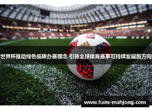 世界杯推动绿色低碳办赛理念 引领全球体育赛事可持续发展新方向