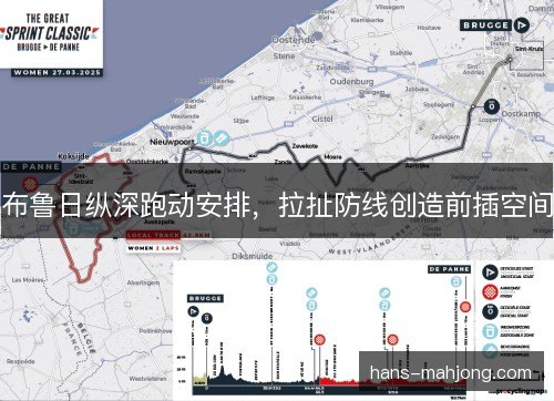 布鲁日纵深跑动安排,拉扯防线创造前插空间 布鲁日纵深跑动安排,拉扯防线创造前插空间
